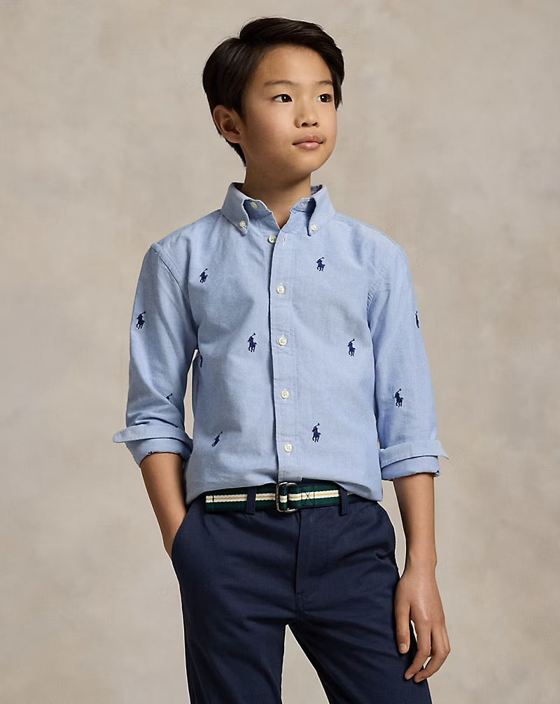 Polo Pony Cotton Oxford Shirt