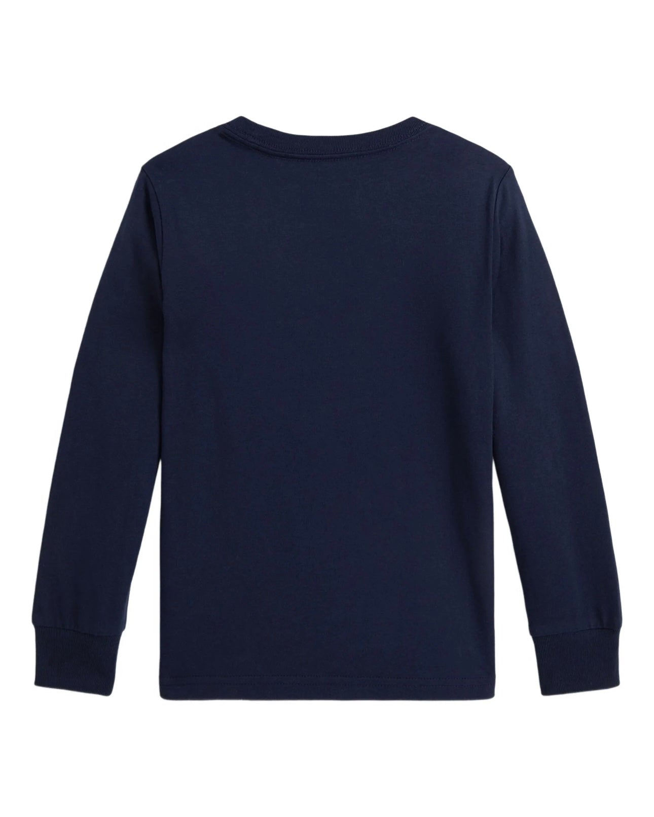 Polo Ralph Lauren Blue Boys Bear Graphic Print Long Sleeve T-Shirt