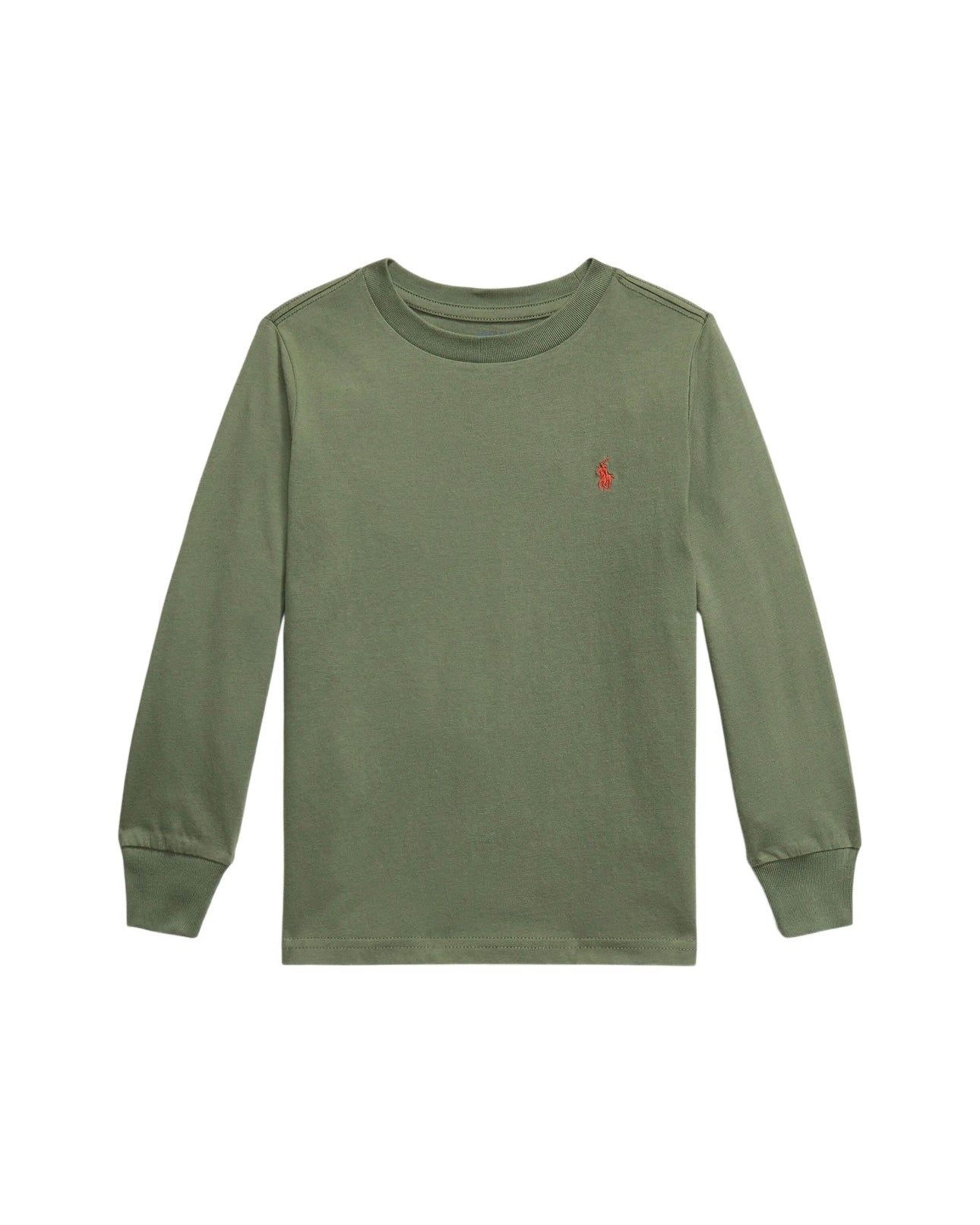 POLO RALPH LAUREN KIDS long-sleeved cotton T-shirt