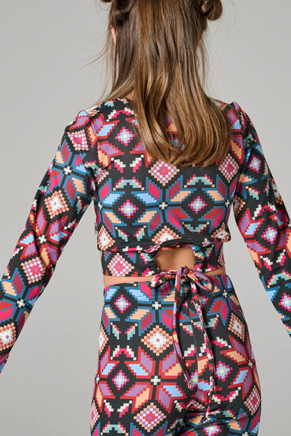 Melin Rose Σετ λύκρα print