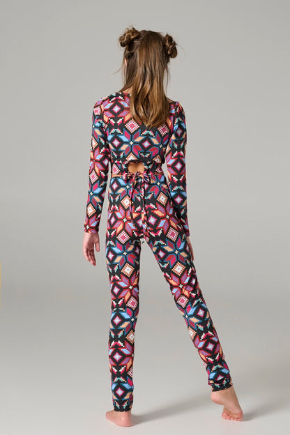 Melin Rose Σετ λύκρα print