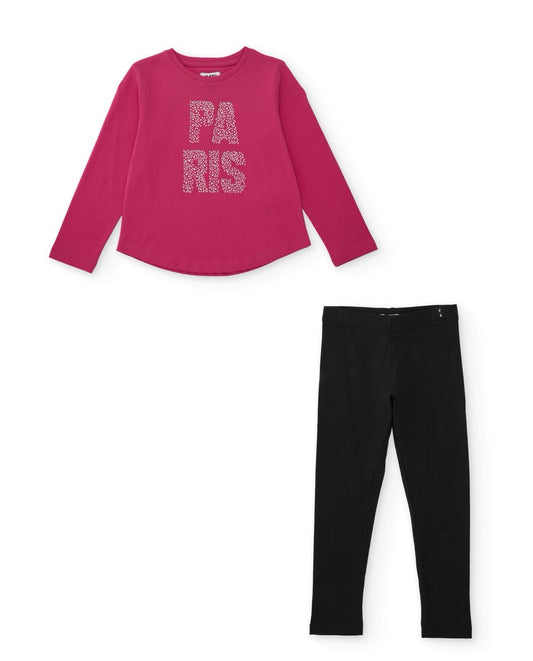 Nath Kids Σετ Κολάν με Μπλούζα Paris