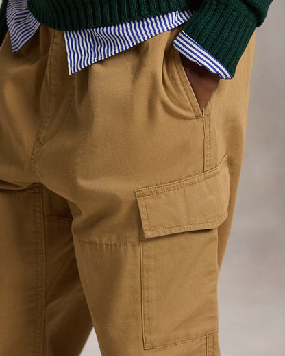 Cotton Canvas Cargo Trouser