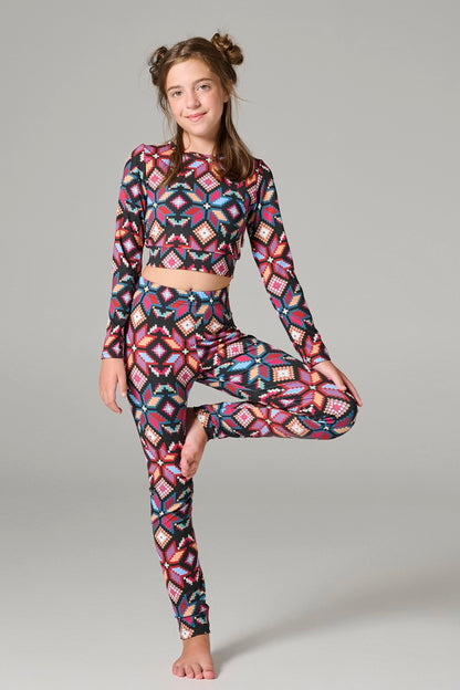 Melin Rose Σετ λύκρα print
