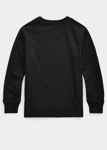 POLO RALPH LAUREN KIDS long-sleeved cotton T-shirt