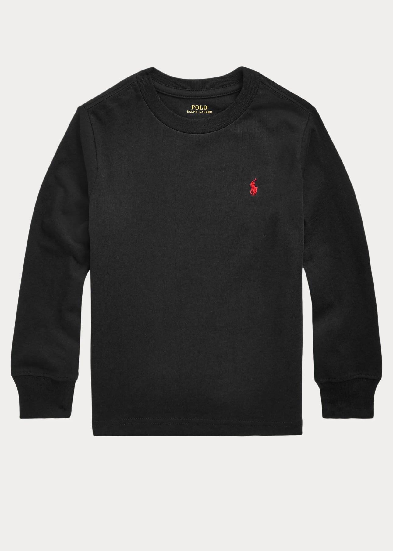 POLO RALPH LAUREN KIDS long-sleeved cotton T-shirt