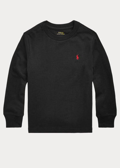 POLO RALPH LAUREN KIDS long-sleeved cotton T-shirt